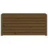 Baúl de jardín madera maciza pino marrón miel 101x50,5x46,5