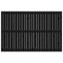 Cabecero de cama de pared madera maciza pino negro 166x3x110