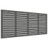 Cabecero de cama de pared madera maciza pino gris 166x3x91,5