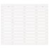 Cabecero cama de pared madera maciza pino blanco 106x3x91,5