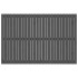 Cabecero de cama de pared madera maciza pino gris 166x3x110