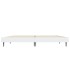 Estructura de cama madera de ingeniería blanca 120x190