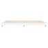Estructura de cama madera de ingeniería blanca 180x200