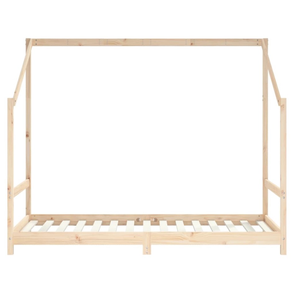 Estructura de cama infantil madera maciza de pino 90x190