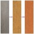 Arriate oxidado de acero corten 320x80x77