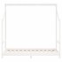 Estructura de cama para niños madera de pino blanco 80x160
