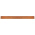 Arriate oxidado de acero corten 600x80x45