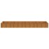 Jardinera acero corten 387x100x36
