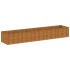 Jardinera de acero corten 479x100x69