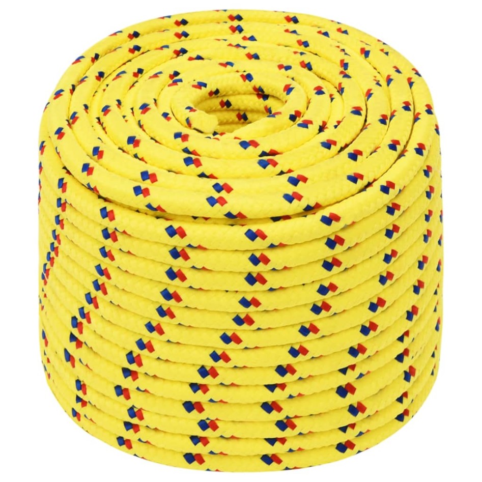 Cuerda de barco polipropileno amarillo 14 mm 250