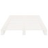 Cama de palets madera maciza pino blanca pequeña 75x190