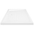 Plato de ducha con puntos ABS blanco 70x100x4