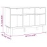 Aparador OTTA madera maciza pino 114x43x73,5