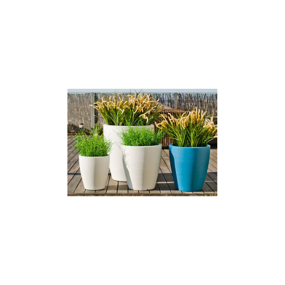 Macetero decorativo con luz