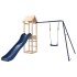 Parque infantil de exterior madera maciza de