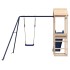 Parque infantil de exterior madera maciza de