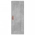 Aparador de madera contrachapada gris hormigón 34,5x34x180