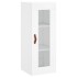 Aparador alto madera contrachapada blanco 34,5x34x180