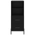 Aparador de madera contrachapada negro 34,5x34x180