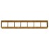 Jardinera acero corten 280x40x40