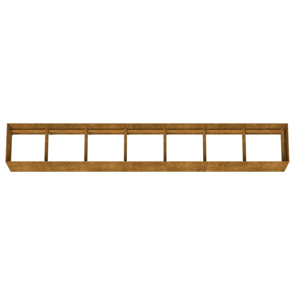 Jardinera acero corten 280x40x40