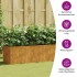 Jardinera acero corten 280x40x40