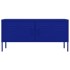 Mueble para TV de acero azul marino 105x35x50