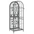 Botellero para 41 botellas hierro forjado negro 45x36x120