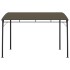 Toldo parasol de jardín gris taupe 3x3x2,55