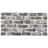 Paneles de pared 3D 10 uds diseño de ladrillo EPS gris