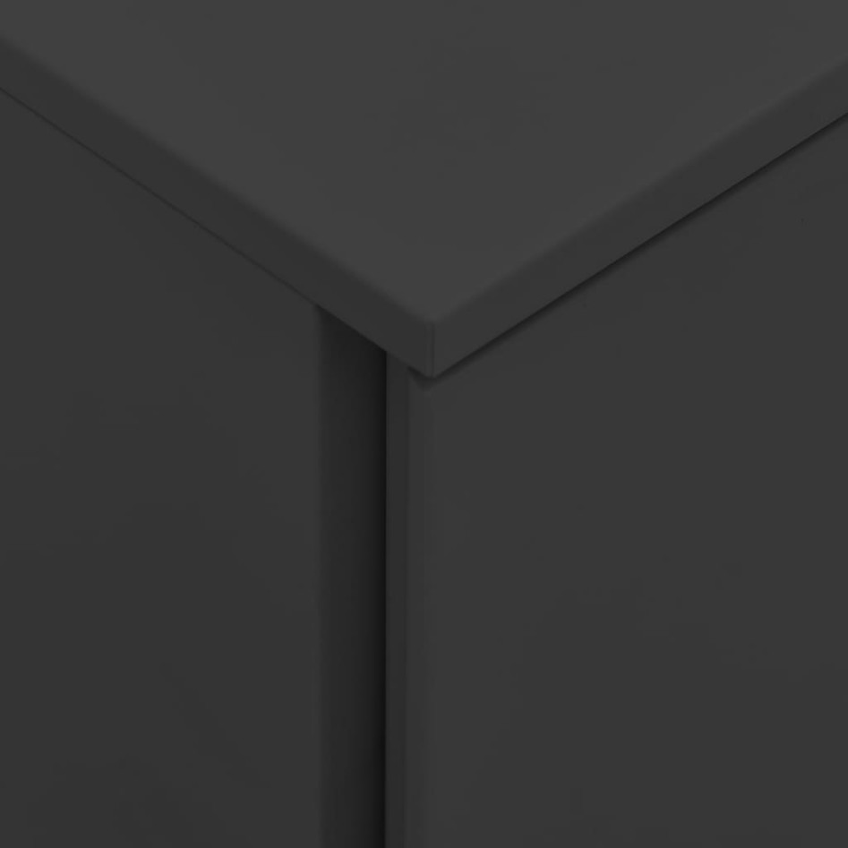 Armario archivador acero gris antracita 39x45x67