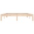 Estructura de cama madera maciza 150x200