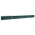 Arriate de acero galvanizado verde 600x80x45