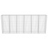 Muro de gaviones con cubiertas acero galvanizado 300x50x150