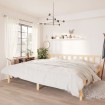 Estructura de cama madera maciza de pino 180x200 cm