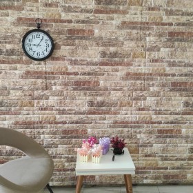 Paneles de pared 3D diseño de ladrillo 10 uds EPS