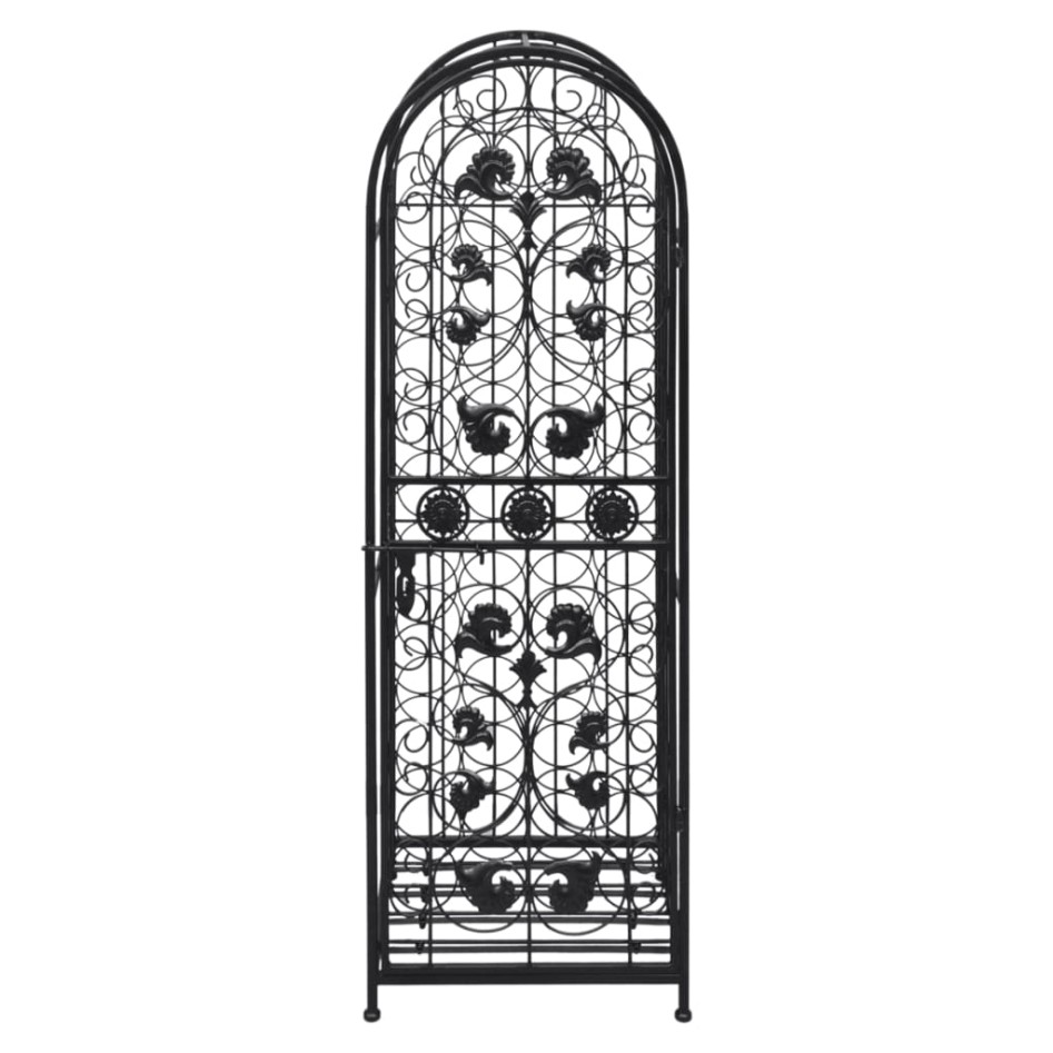 Botellero de metal para 45