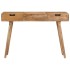 Mesa tocador con espejo madera maciza de mango 112x45x76