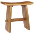 Taburete de madera maciza de