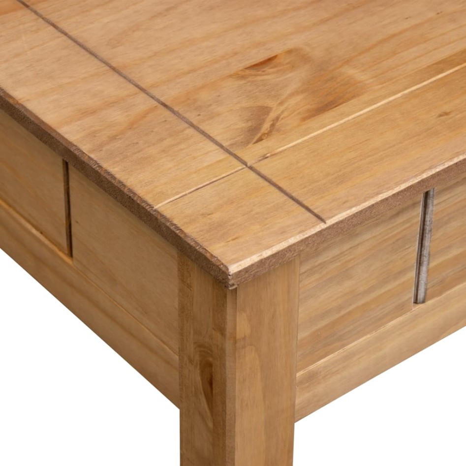 Mesa de centro de madera de pino Panamá Range 100x60x45