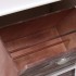 Mueble zapatero de madera de Paulownia marrón 50x28x98