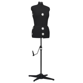 Maniquí de sastre ajustable mujer negro talla M