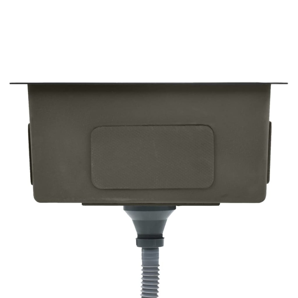 Fregadero de cocina hecho a mano acero inoxidable