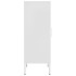 Armario de almacenamiento acero blanco 42,5x35x101,5