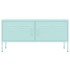 Mueble para TV de acero verde menta 105x35x50