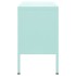 Mueble para TV de acero verde menta 105x35x50