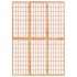 Biombo plegable con 3 paneles estilo japonés 120x170