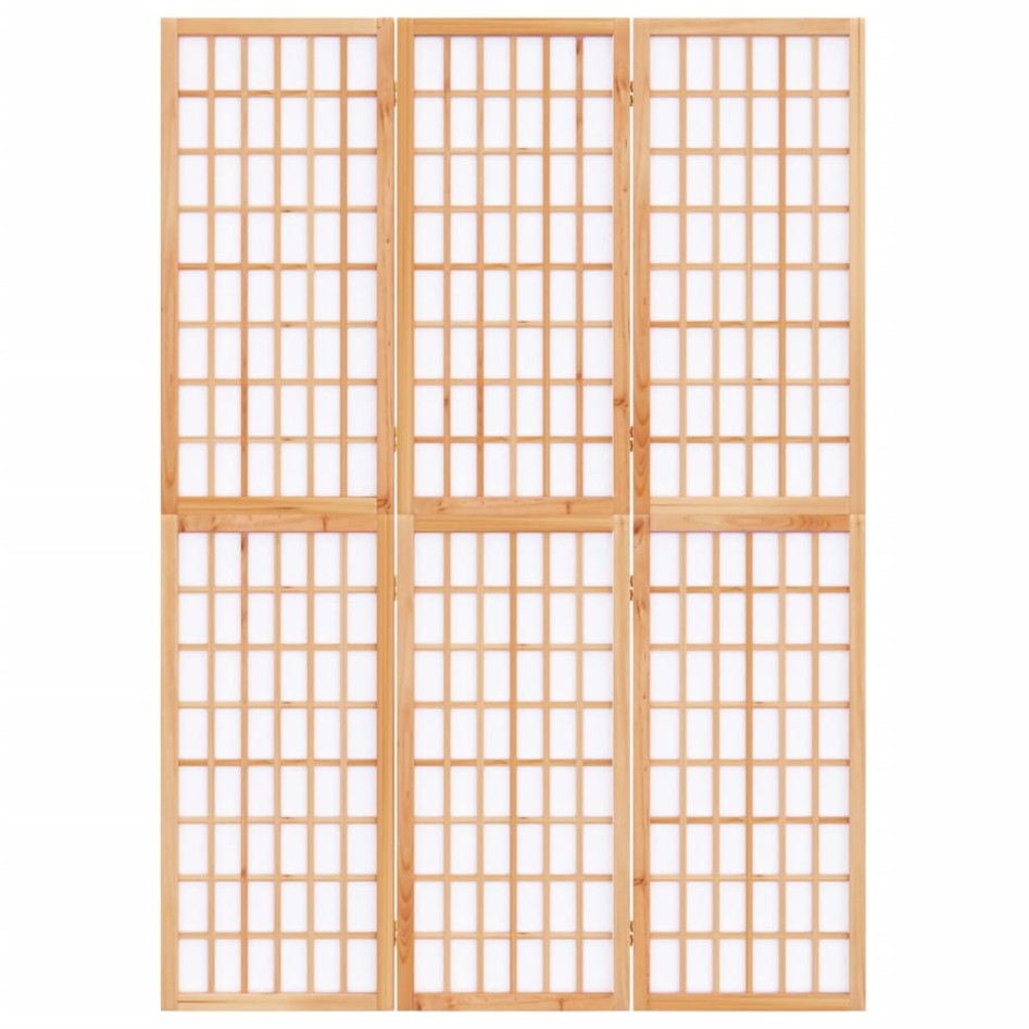 Biombo plegable con 3 paneles estilo japonés 120x170