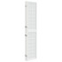 Biombo plegable con 4 paneles estilo japonés blanco 160x170