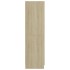 Armario de madera contrachapada color roble 82,5x51,5x180